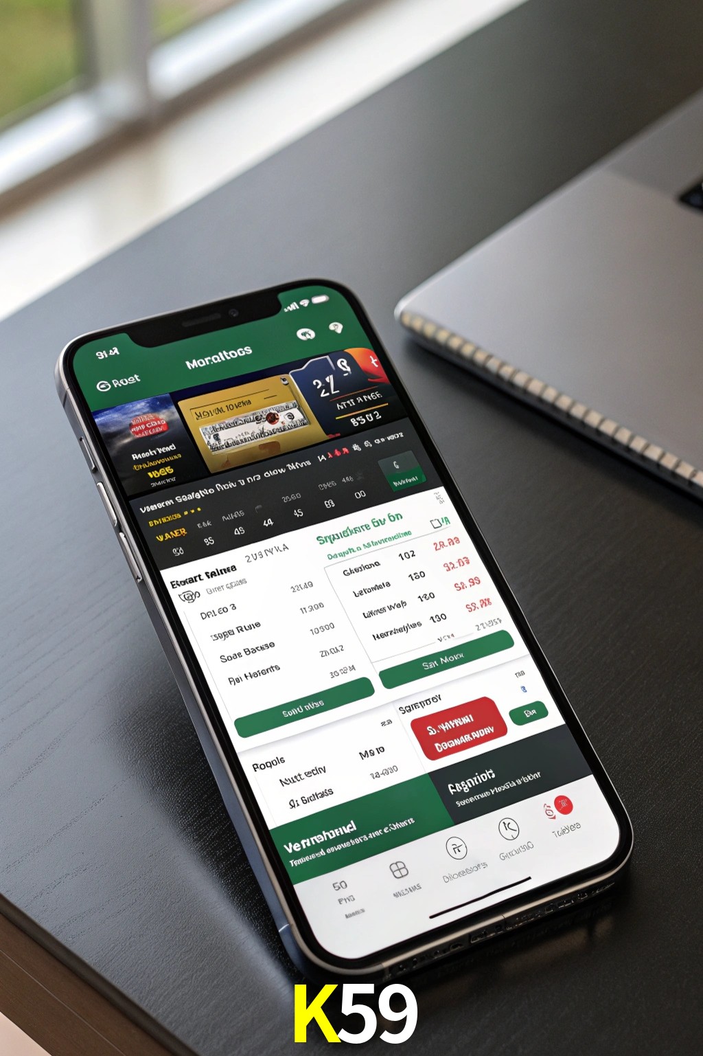 Baixe o aplicativo K59 para jogar a qualquer momento