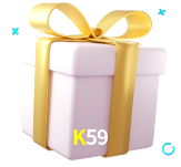 Receba seus bônus de boas-vindas no K59 BET